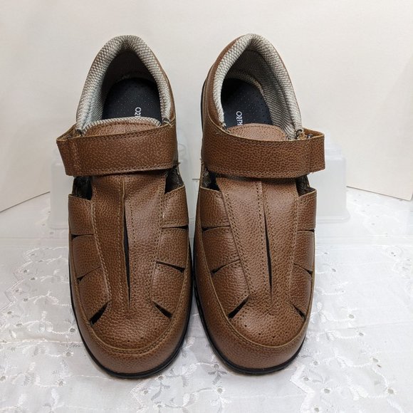 Orthofeet | Shoes | Orthofeet Sarasota Brown Fisherman  display picture 1
